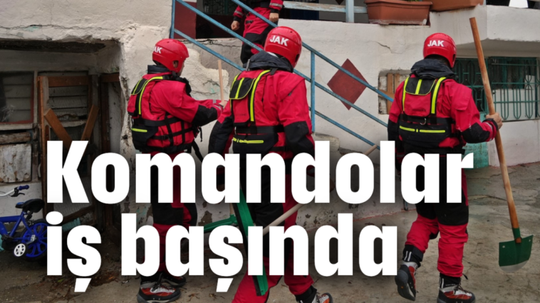 Komandolar iş başında