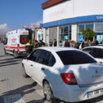 Otomobilin çarptığı yaya yaralandı
