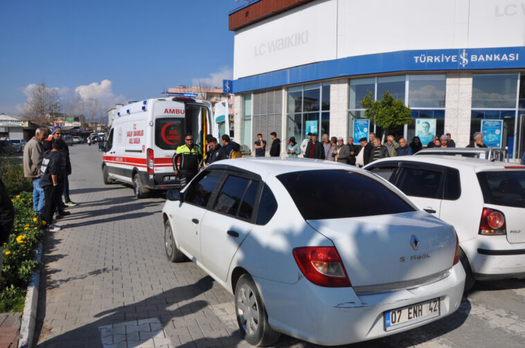 Otomobilin çarptığı yaya yaralandı