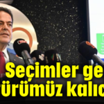 Seçimler geçici kültürümüz kalıcıdır