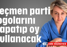 Seçmen parti logolarını kapatıp oy kullanacak