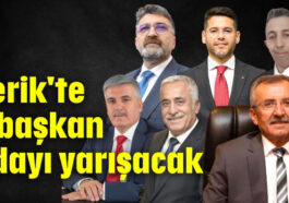 Serik'te 6 başkan adayı yarışacak