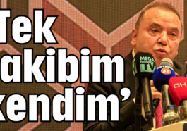 'Tek rakibim kendim'