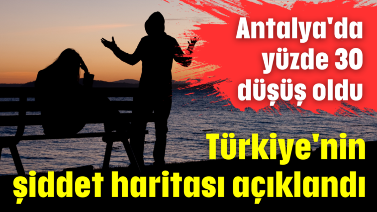 Türkiye'nin şiddet haritası açıklandı