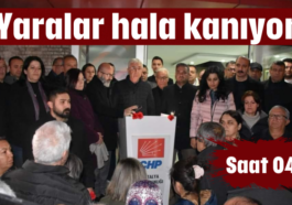 'Yaralar hala kanıyor'