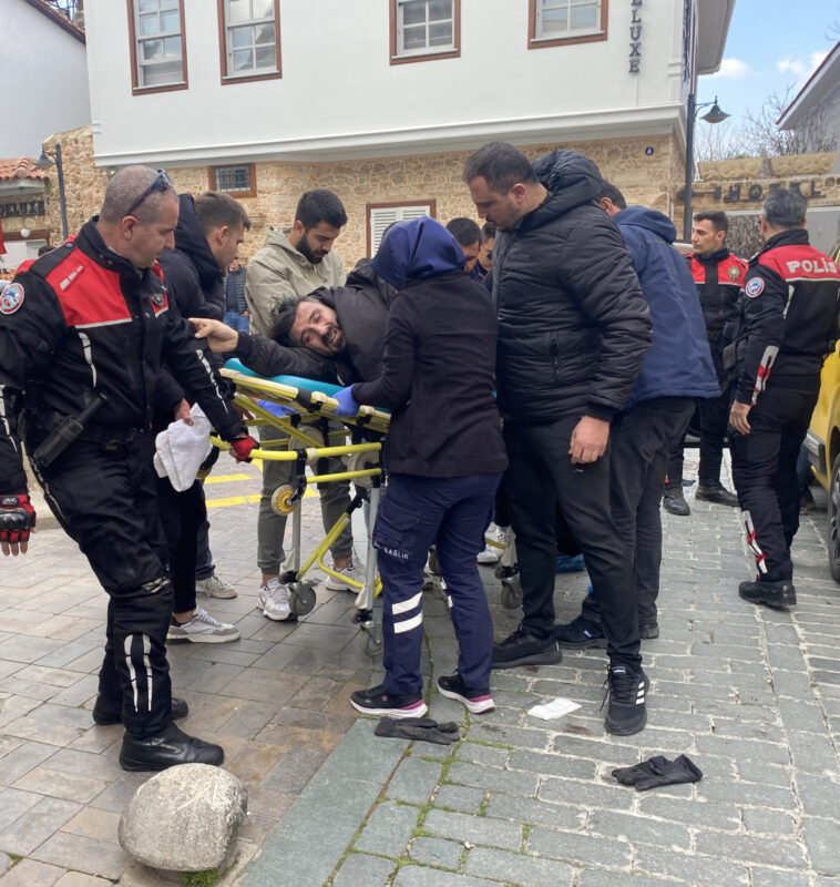 Yol verme kavgası kötü bitti