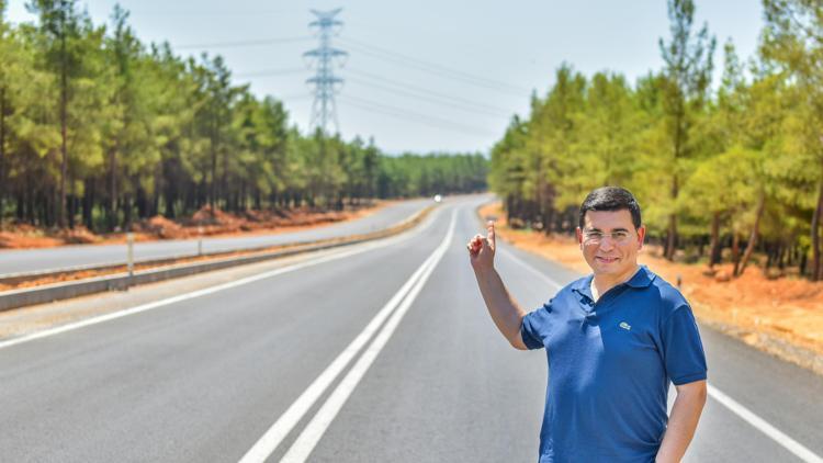 Kepezden Varsaka 251 kilometre yeni yol