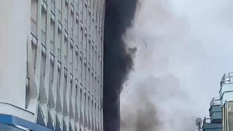 Antalyada 5 yıldızlı otelde yangın