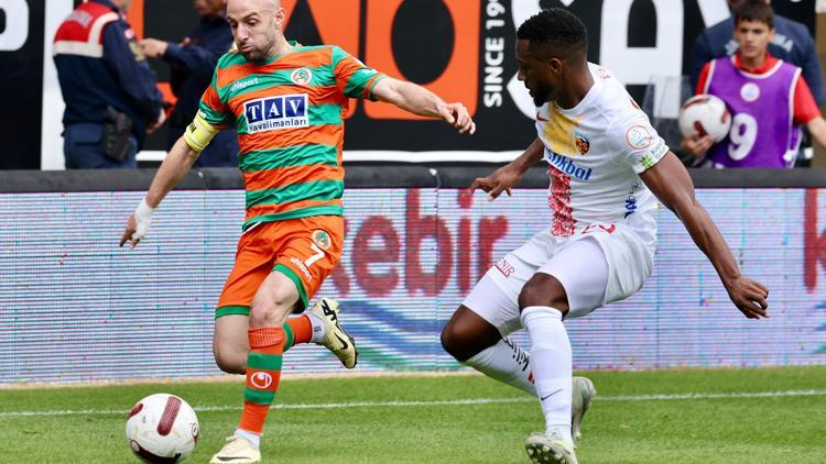 Alanyaspor - Kayserispor: 1-0