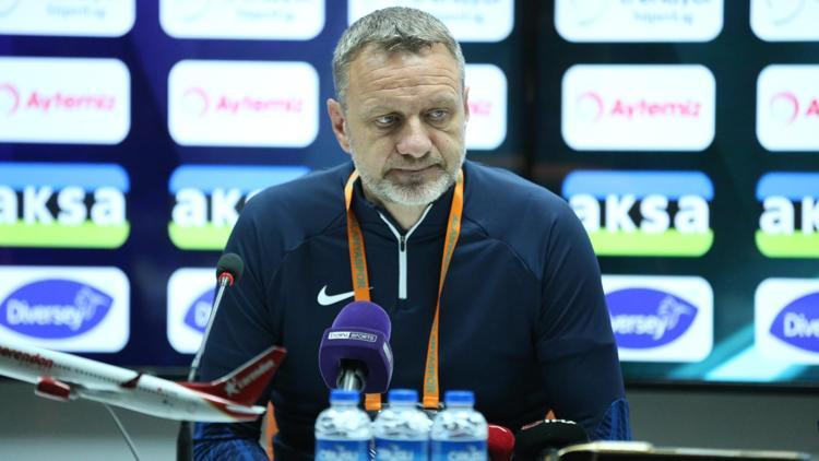 Alanyaspor - Kayserispor maçının ardından