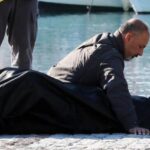 Antalyada yürek yakan an Babadan oğluna son bakış