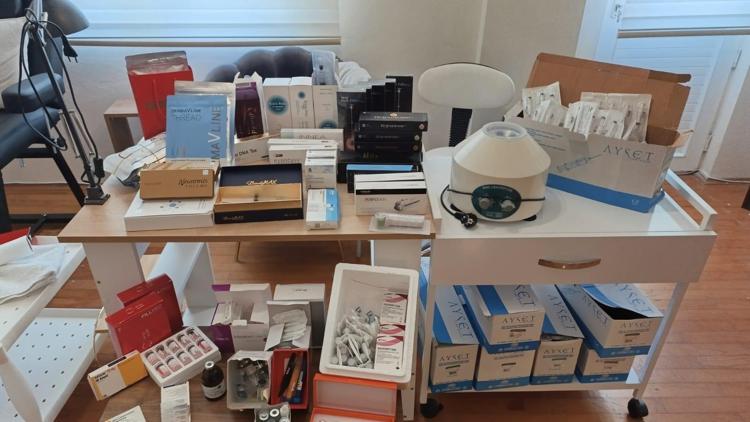 Ukraynalı kadın kiraladığı evi estetik merkezine dönüştürmüş