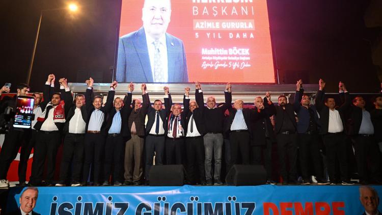 Başkan Böceke Demrede yoğun ilgi