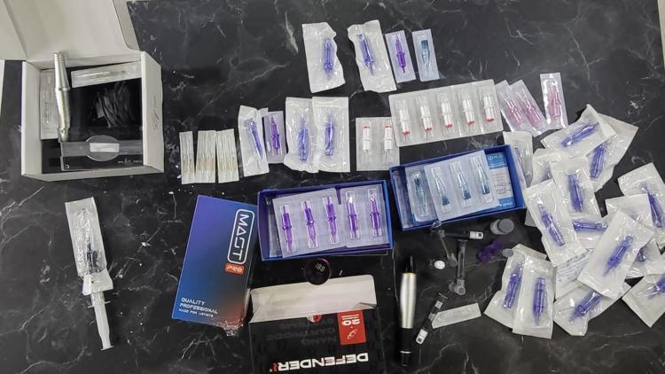 Güzellik merkezine baskın