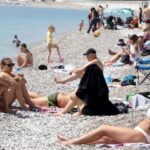 Antalyada oyunu kullanan sahile gitti