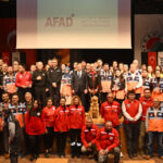 AFAD gönüllülerine teşekkür töreni