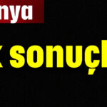 Alanya ilk sonuçlar