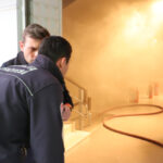 Aspendos Bulvarı'ndaki yangın söndürüldü