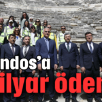 Aspendos'a 1 milyar ödenek