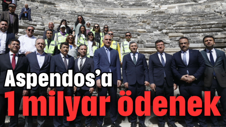 Aspendos'a 1 milyar ödenek