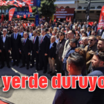 Aynı yerde duruyorum