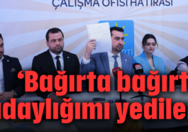 'Bağırta bağırta adaylığımı yediler'