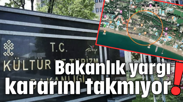 Bakanlık yargı kararını takmıyor!