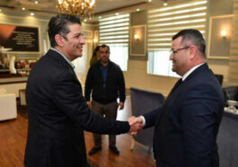 Bekir Kıvrım Başkan Genç'i ziyaret etti