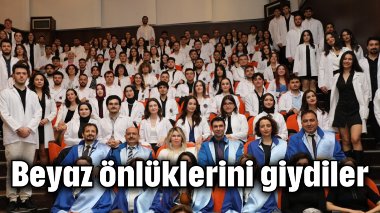Beyaz önlüklerini giydiler