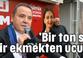 'Bir ton su bir ekmekten ucuz'