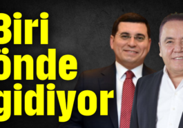 Biri önde gidiyor