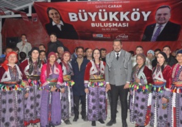 Caran'a Büyükköy'de coşkulu kutlama