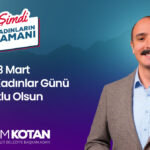 CHP Konyaaltı Belediye Başkan Adayı Cem Kotan