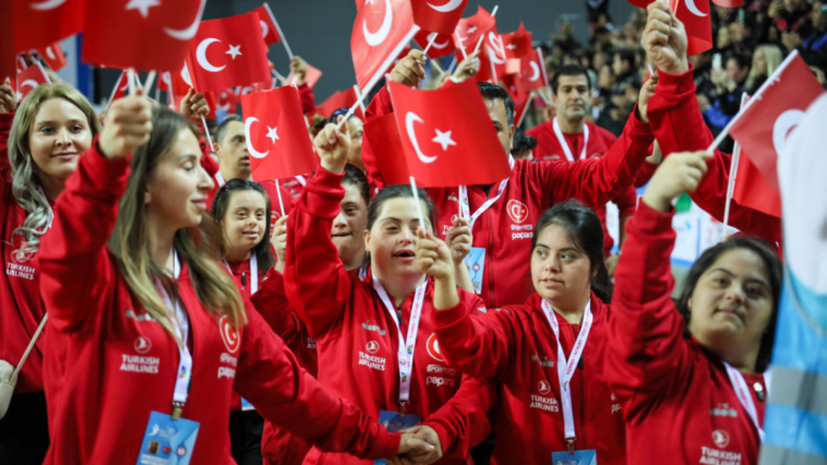 Down Sendromlu Spor Oyunları Antalya'da başladı