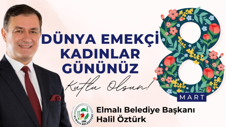 Elmalı Belediye Başkanı Halil Öztürk