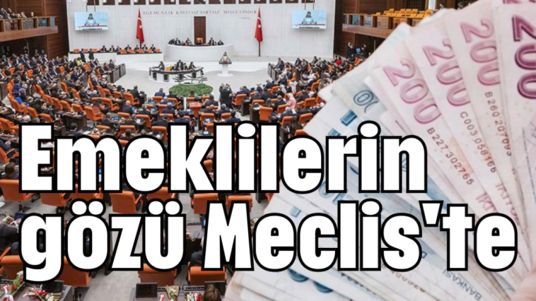 Emeklilerin gözü Meclis'te