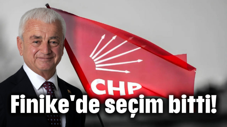Finike'de seçim bitti!