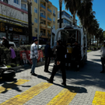 Gazipaşa'da motosiklet kazası 2 kişi yaralandı