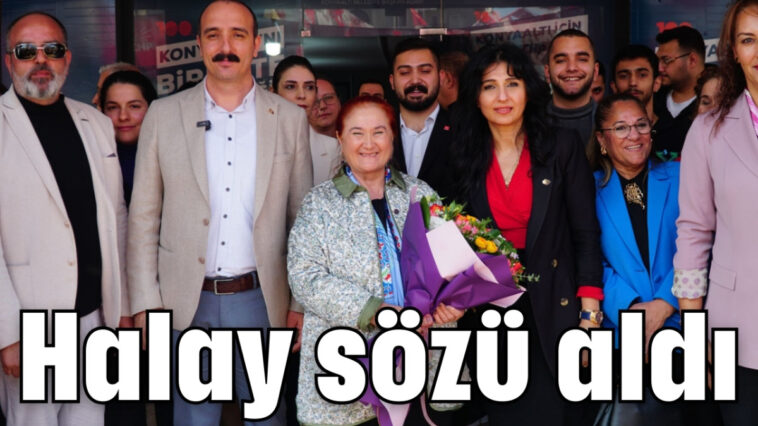 Halay sözü aldı