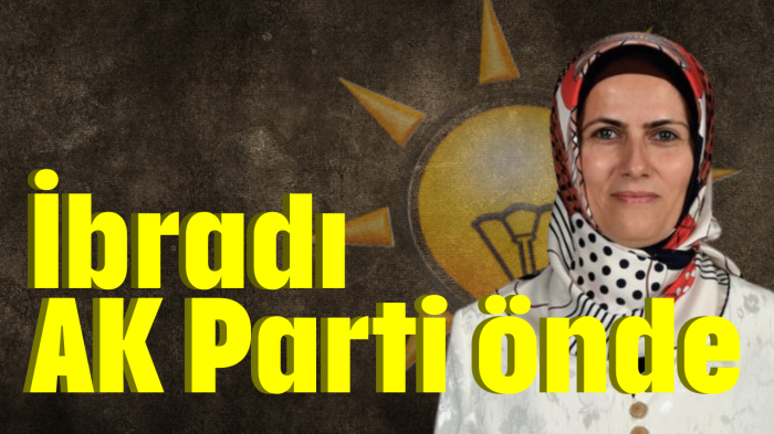 İbradı AK Parti önde