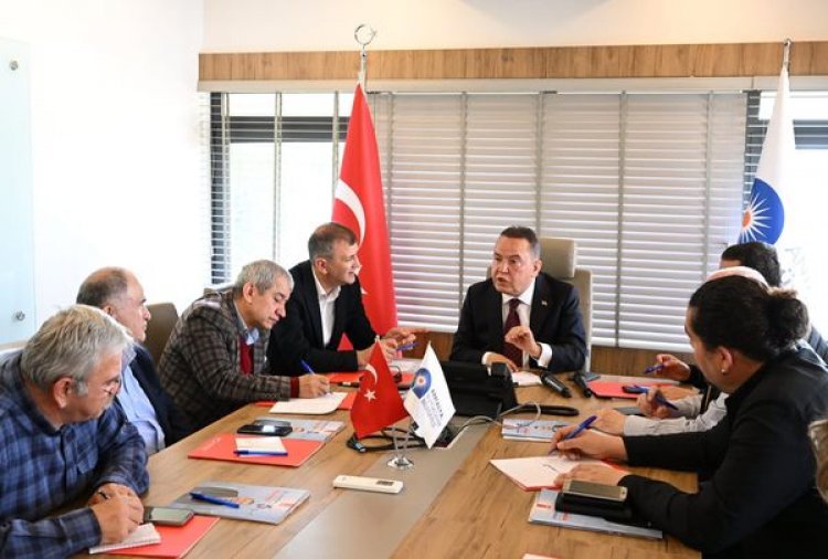 BAŞKAN BÖCEK TUYED İLE BULUŞTU