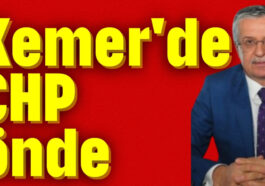 Kemer'de CHP önde