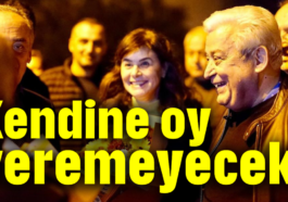 Kendine oy veremeyecek!