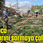 Kumluca yaralarını sarmaya çalışıyor