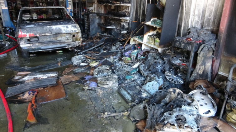 Manavgat'taki yangına uykuda yakalandı