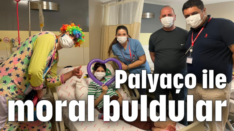 Palyaço ile moral buldular