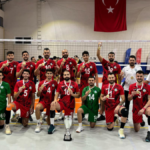 Serik Belediyespor filede 1'nci lige yükseldi