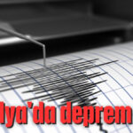 Son dakika... Antalya'da deprem oldu!