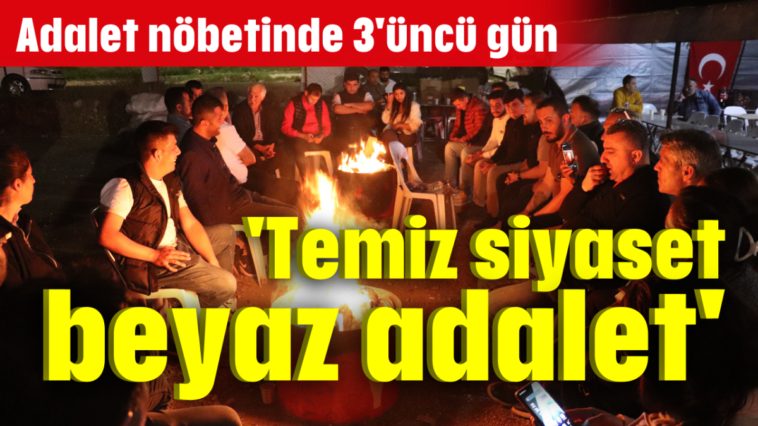 'Temiz siyaset, beyaz adalet'