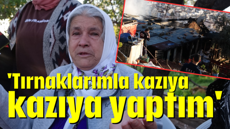 'Tırnaklarımla kazıya kazıya yaptım'